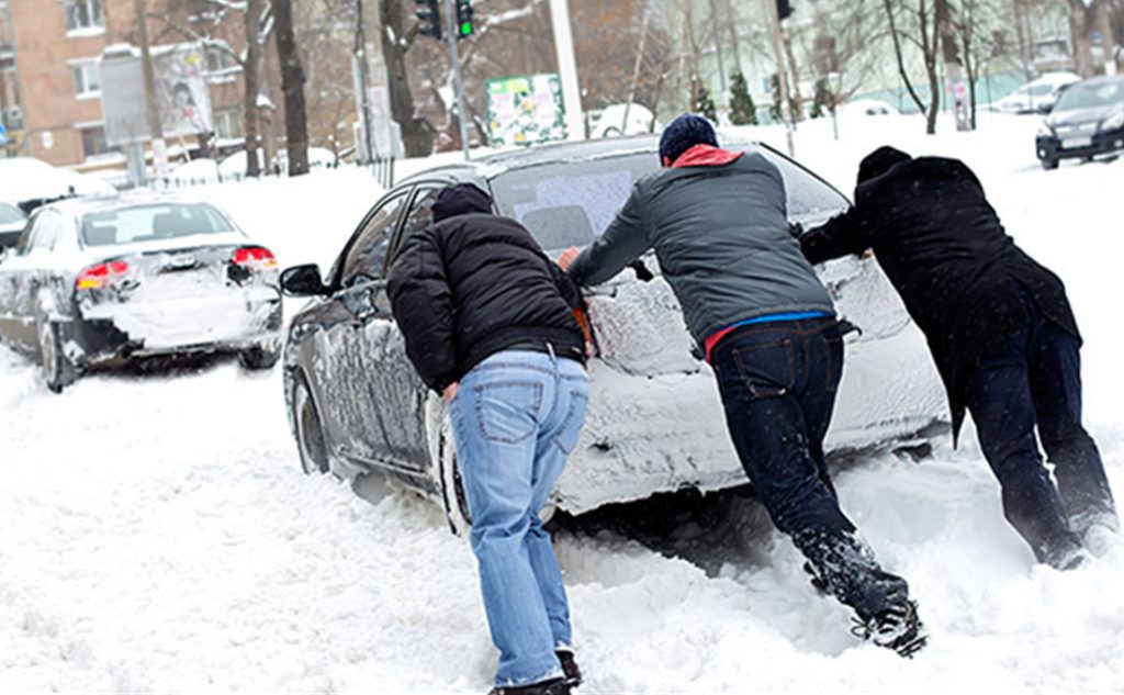 Ask When My Car Is Stuck In Snow Or Ice